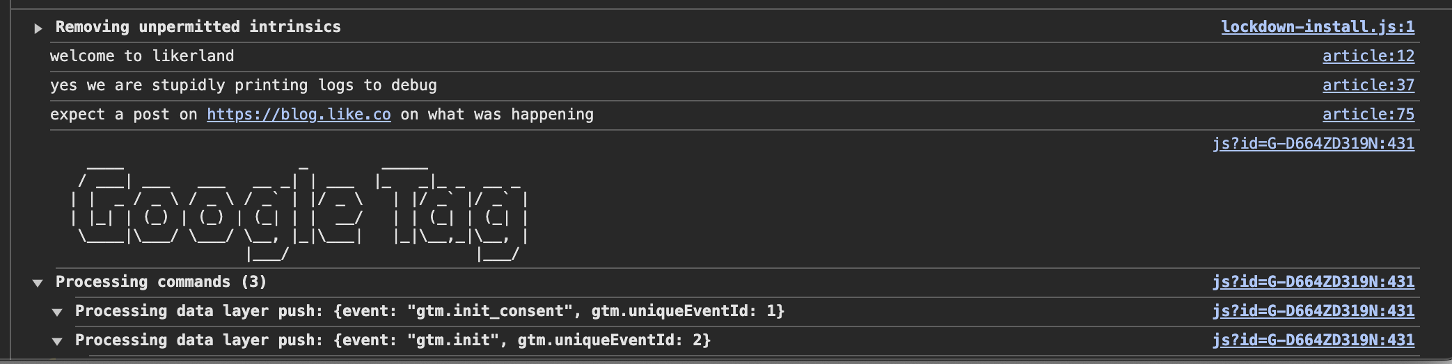 Debugging GA4 Events